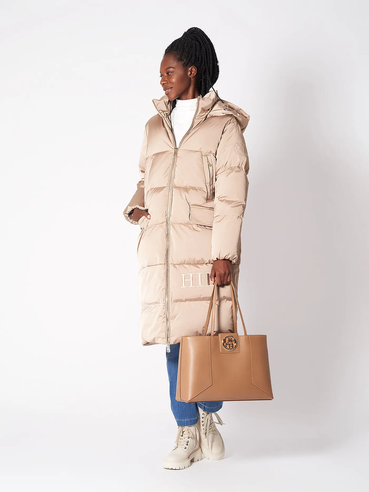 TOMMY HILFIGER | Daunensteppmantel | 